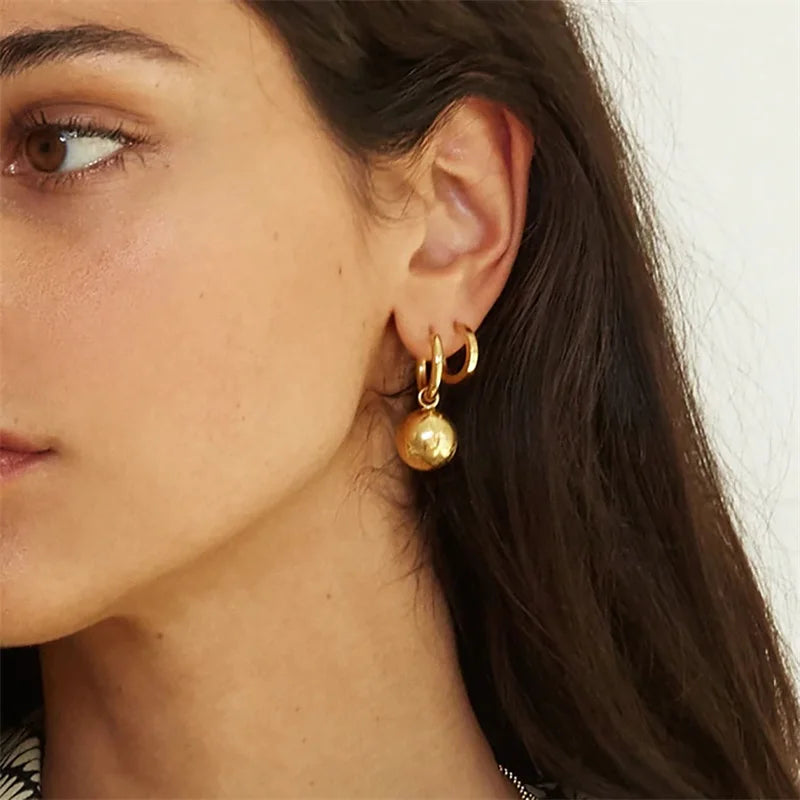 Golden Sphere Jewelry Set