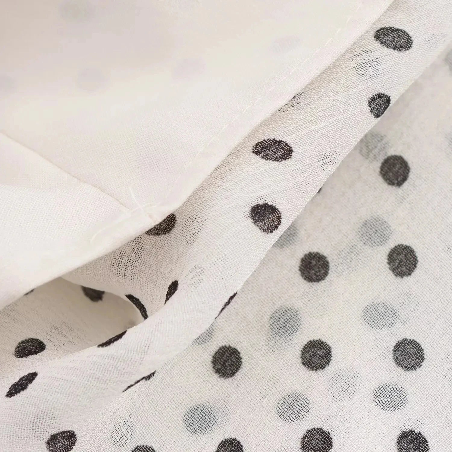 Polka Dot High Neck Swing Maxi Dress