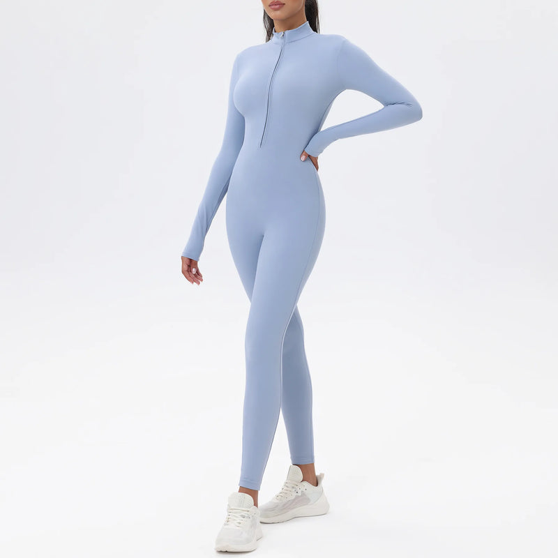 Flex Motion Zip Jumpsuit