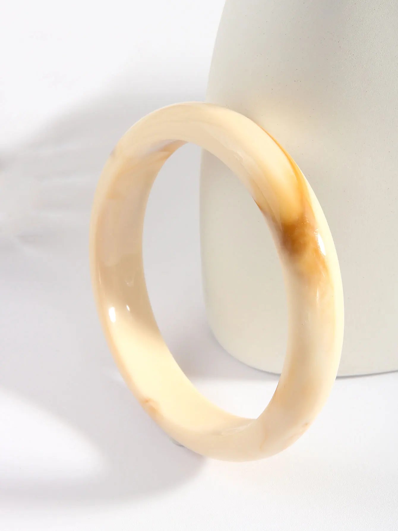 Resin Bangle Bracelet Set