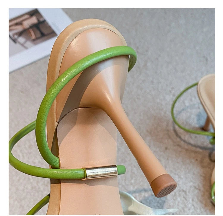Floral Sculptural Heels