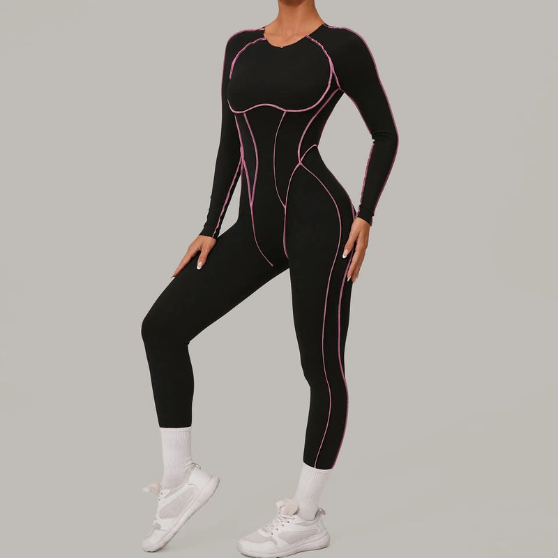 Contour Long Sleeve Jumpsuit