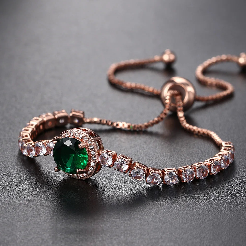 Elegant Crystal Tennis Bracelet