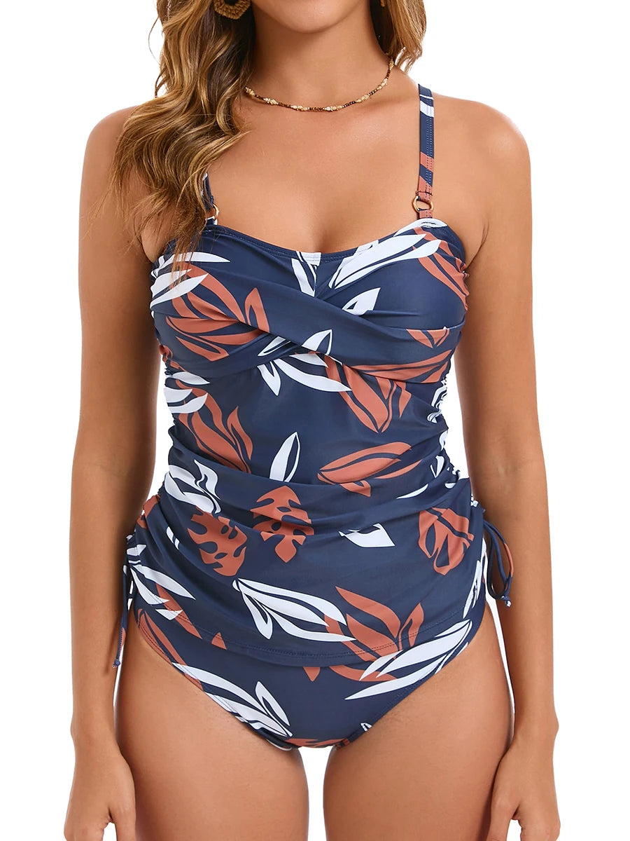 Tropical Escape Tankini Set