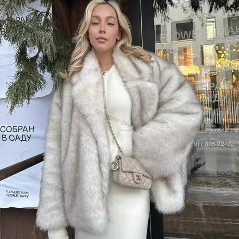 Luxe Harmony Fur Coat
