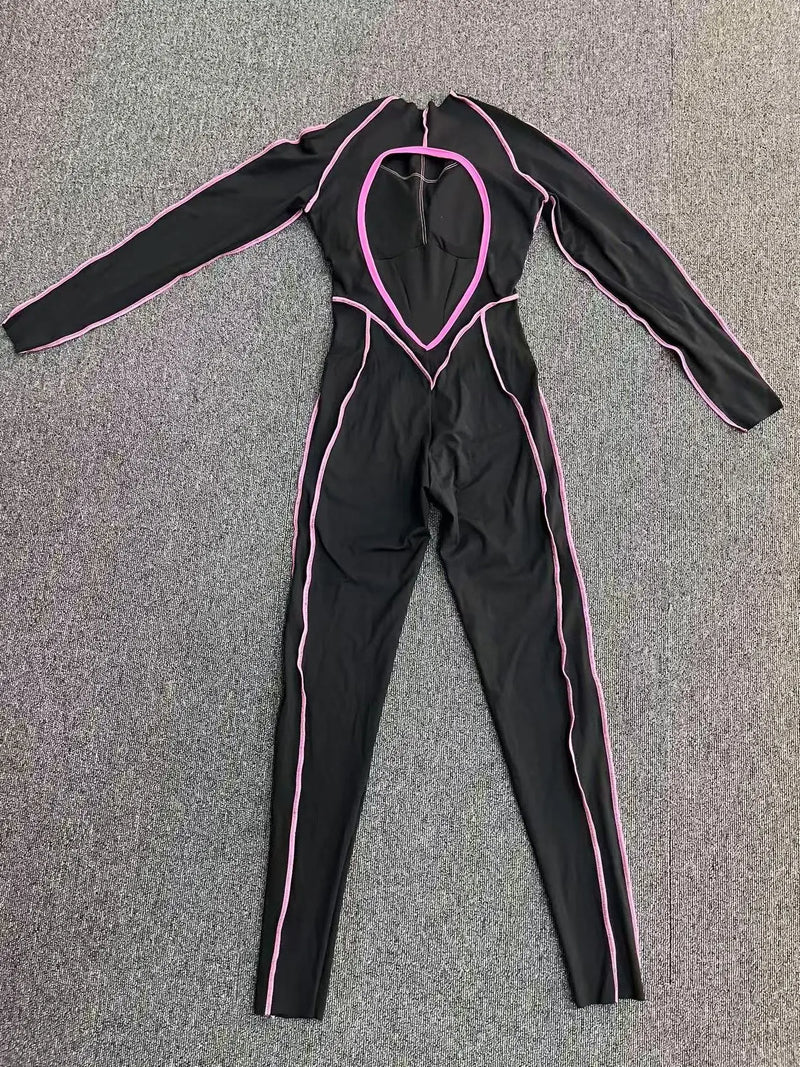 Contour Long Sleeve Jumpsuit