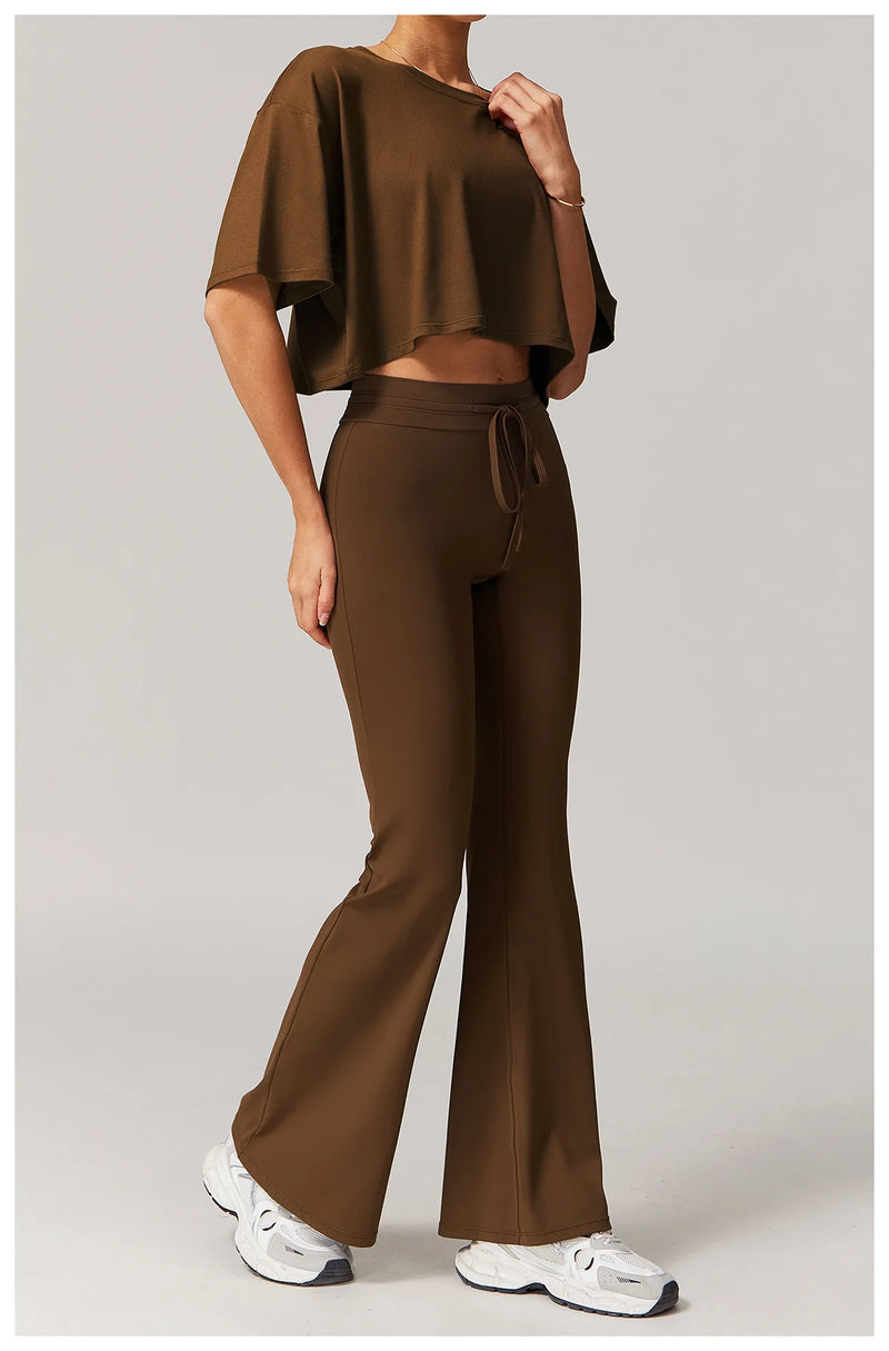 Flare Fit Active Pants