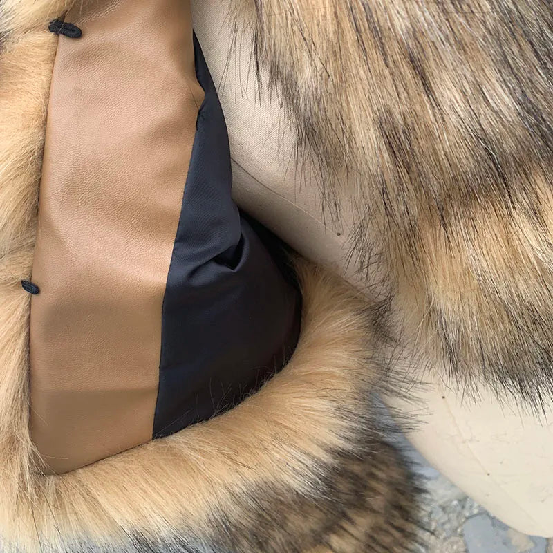 Luxe Crop Fur Jacket