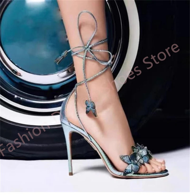 Enchanted Butterfly Stiletto Heels