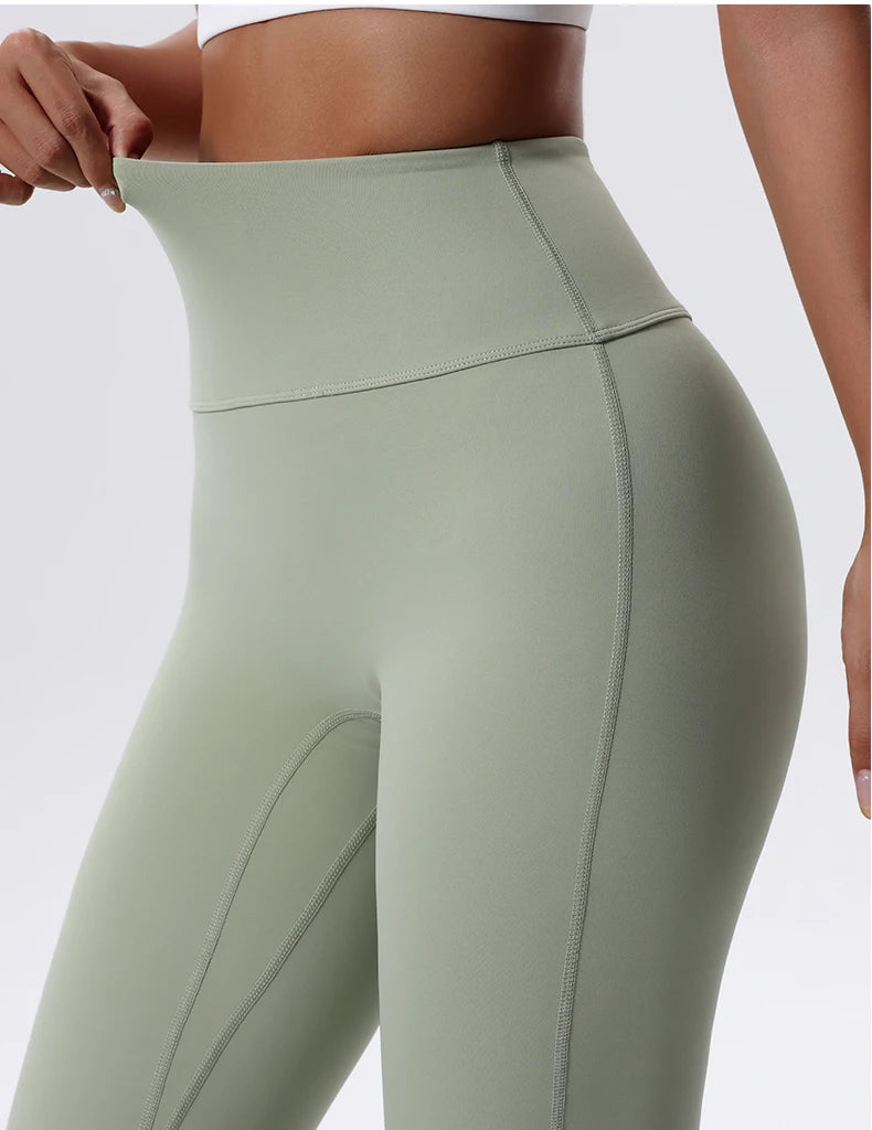 High-Waist Flare Leggings