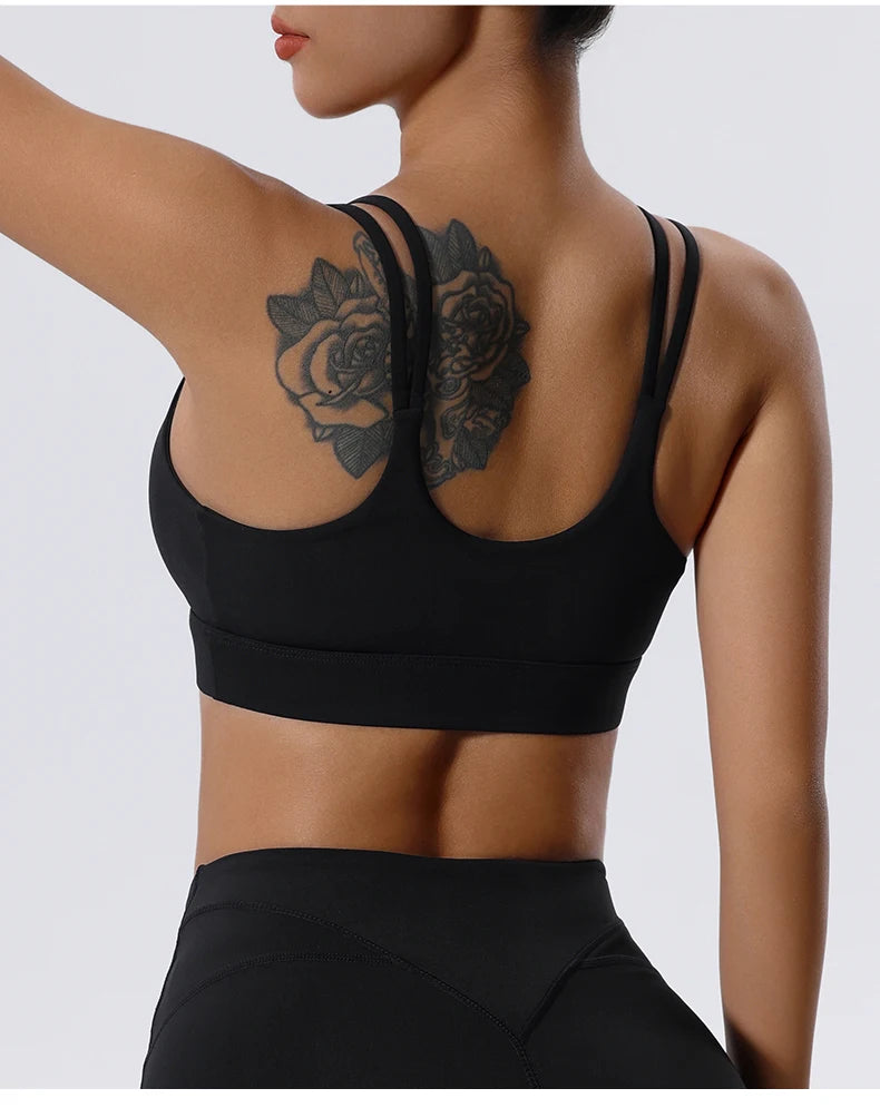Cross-Strap Sports Bra