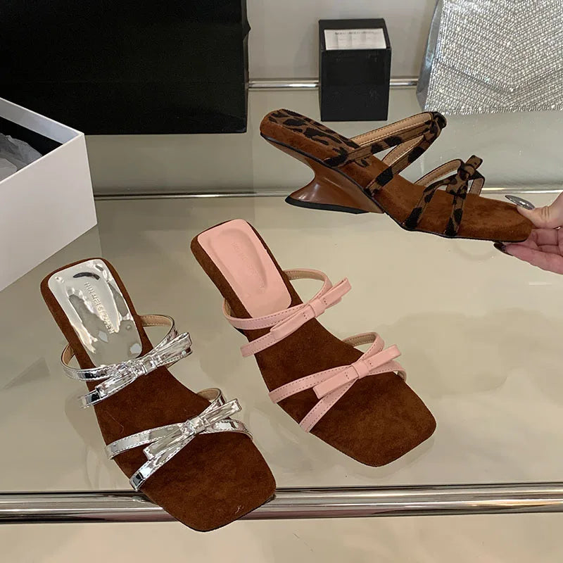 Strappy Block Heel Sandals