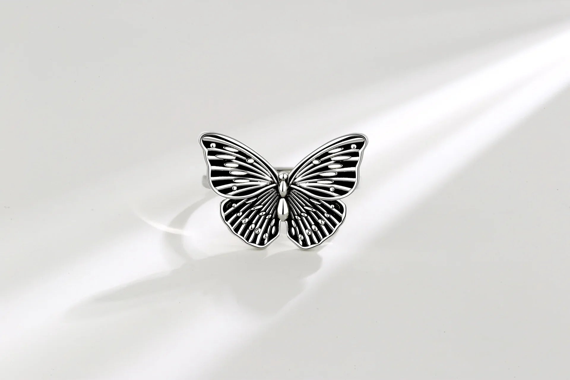 Vintage Butterfly Statement Ring
