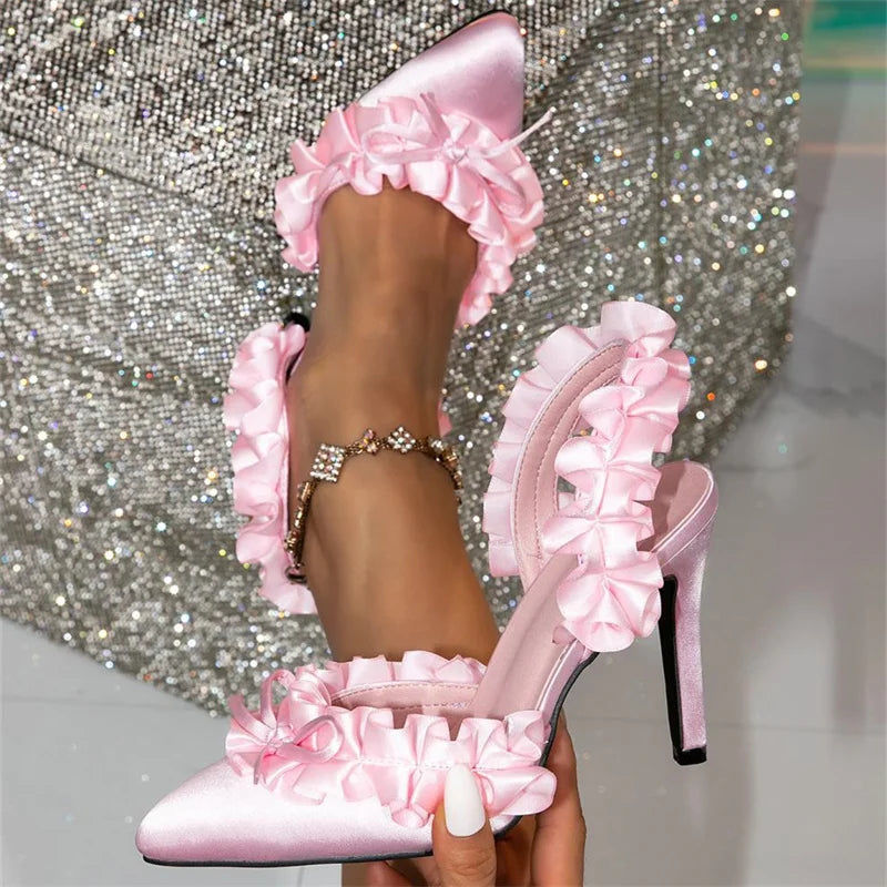 Ruffle Fantasy Stilettos