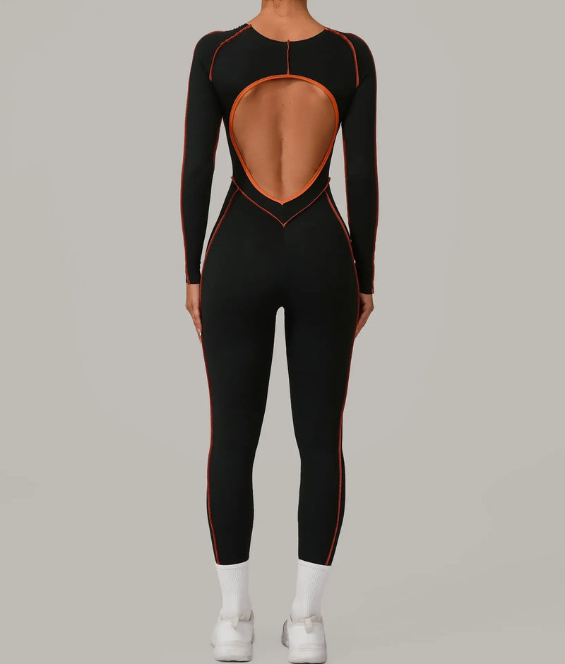 Contour Long Sleeve Jumpsuit