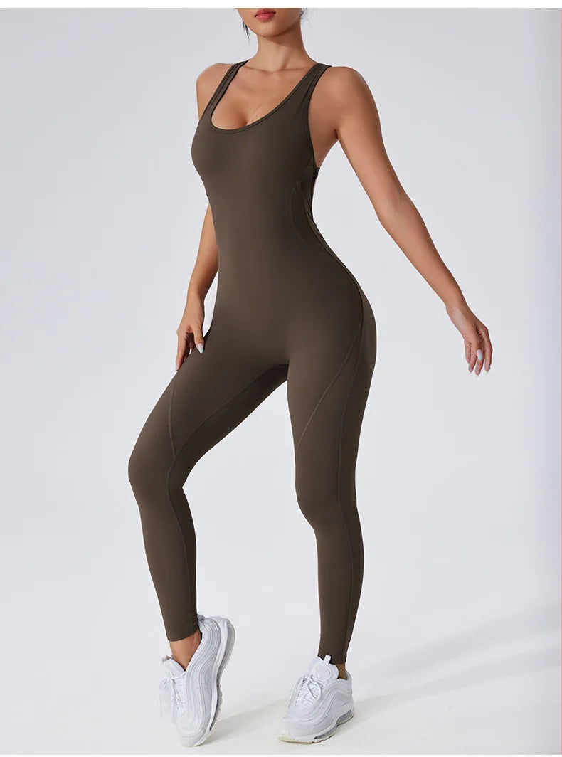 Sleek Contour Jumpsuit