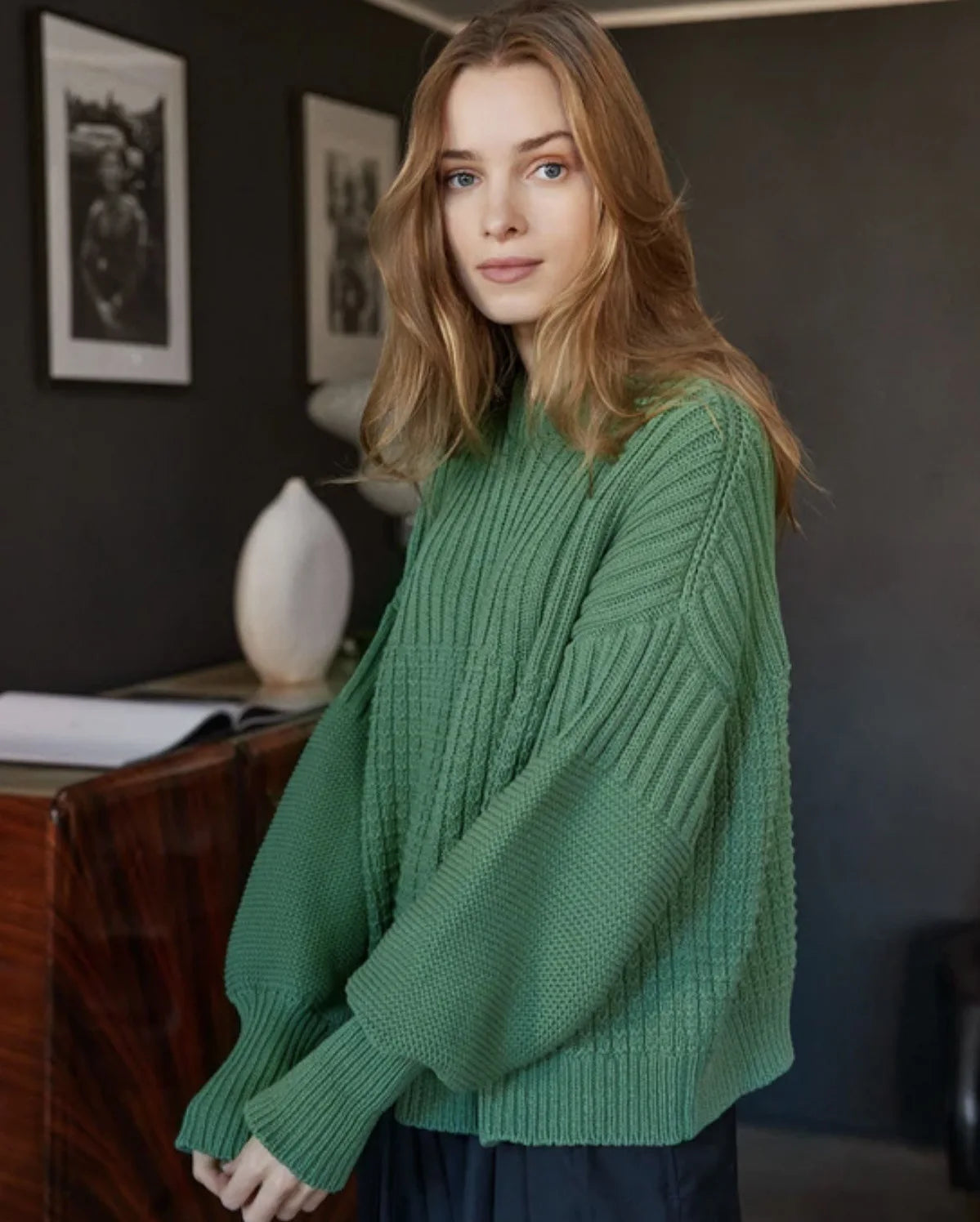Cozy Knit Sweater & Shorts Set