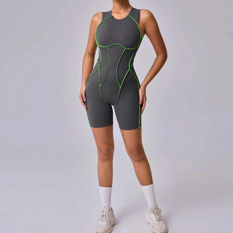 Sculpt Fit Sleeveless Romper