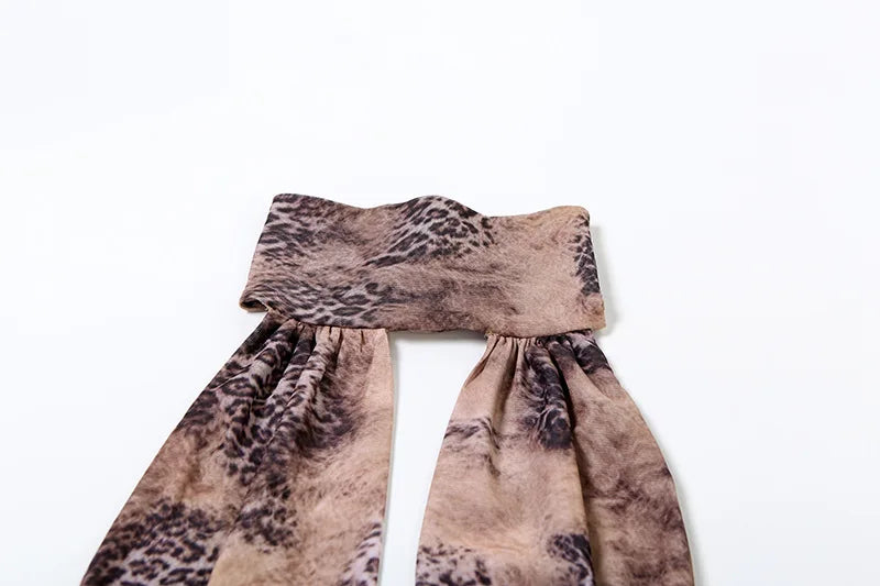 Halter Tie-Dye Cutout Crop Top