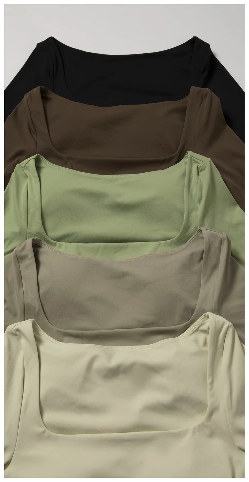 Long Sleeve Crop Top & Flare Pants Set