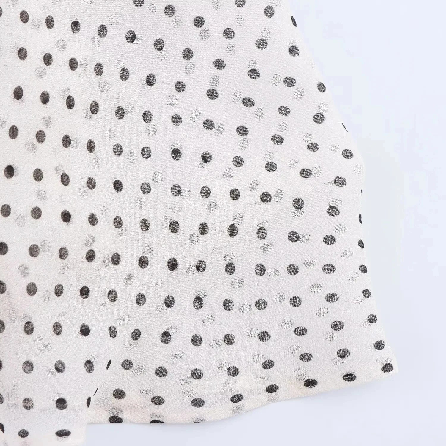 Polka Dot High Neck Swing Maxi Dress