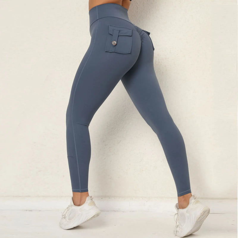 High-Waist Utility Pocket Leggings