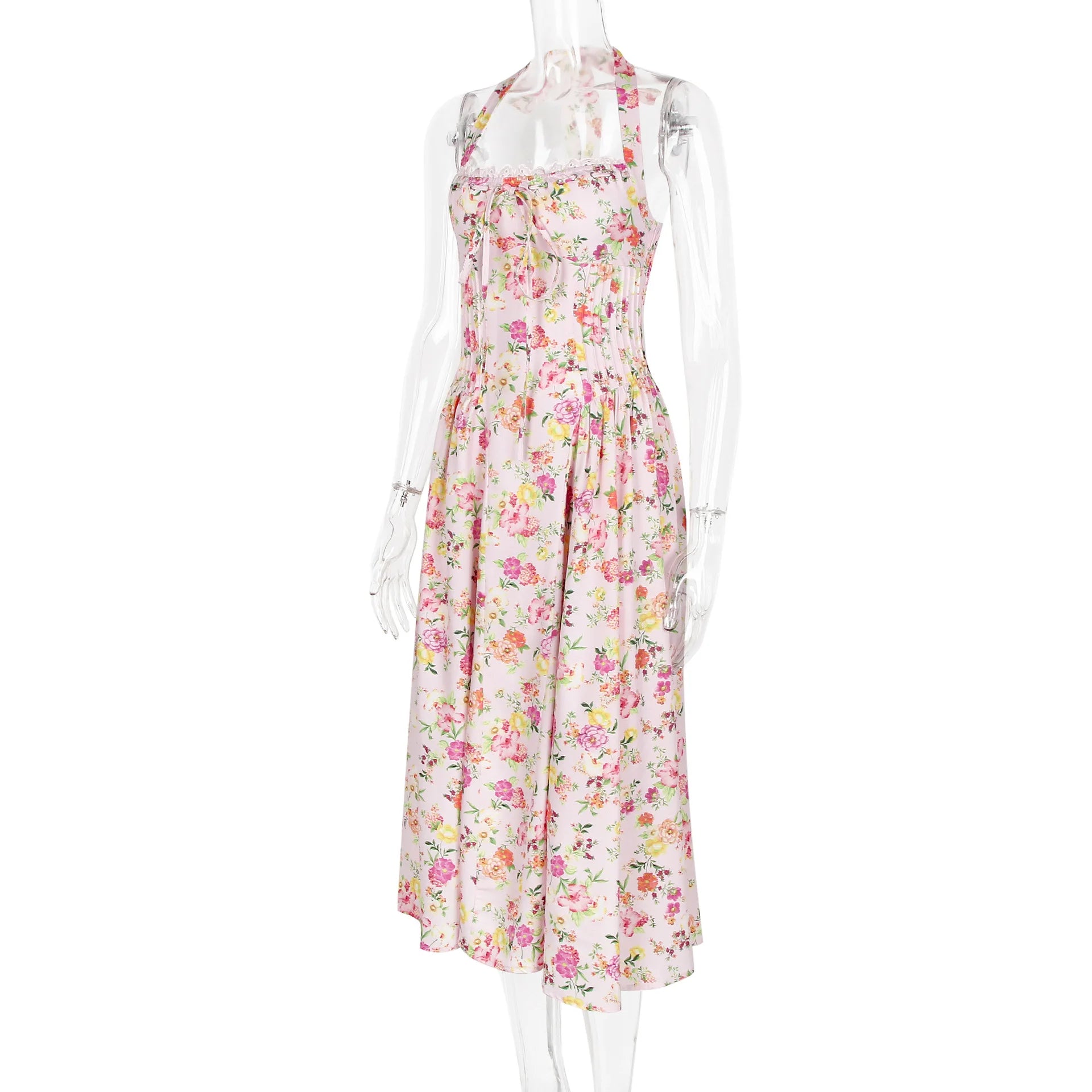 Valencia Halter Midi Dress