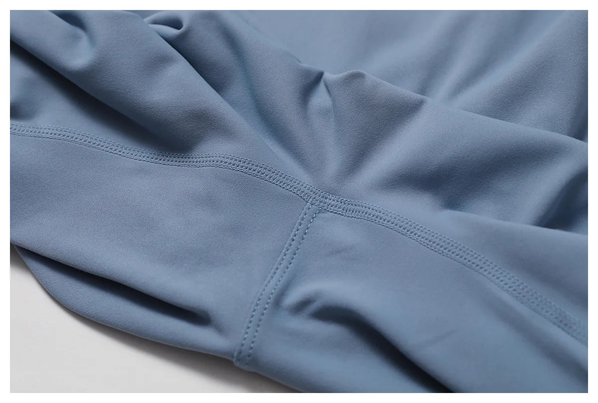 Long Sleeve Zip Fitness Jumpsuit