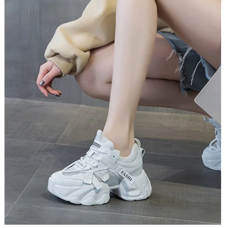 Chunky Contrast Street Sneakers
