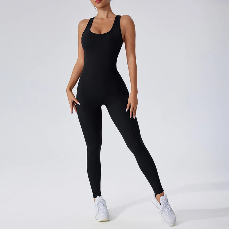Sleek Contour Jumpsuit