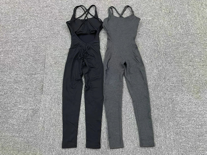 Seamless One-Piece Workout Jumpsuit