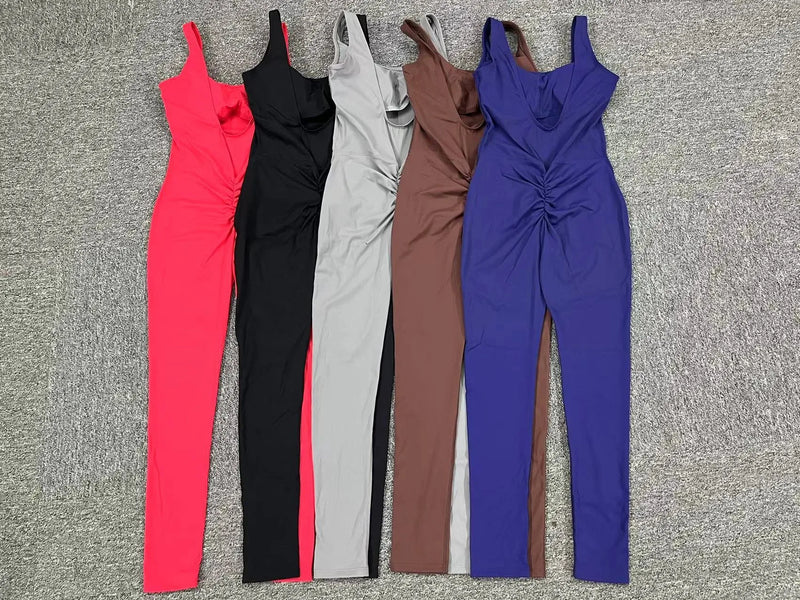Women’s Backless Fitness Romper
