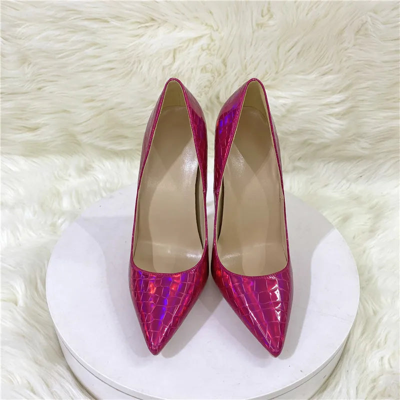 Holographic Stiletto Pumps