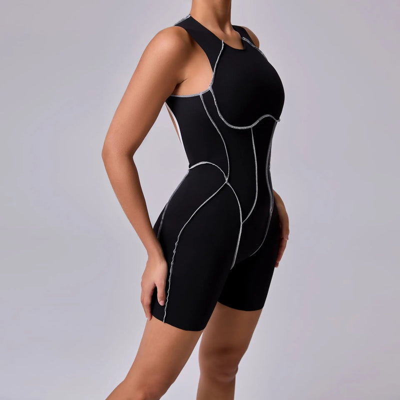 Sculpt Fit Sleeveless Romper