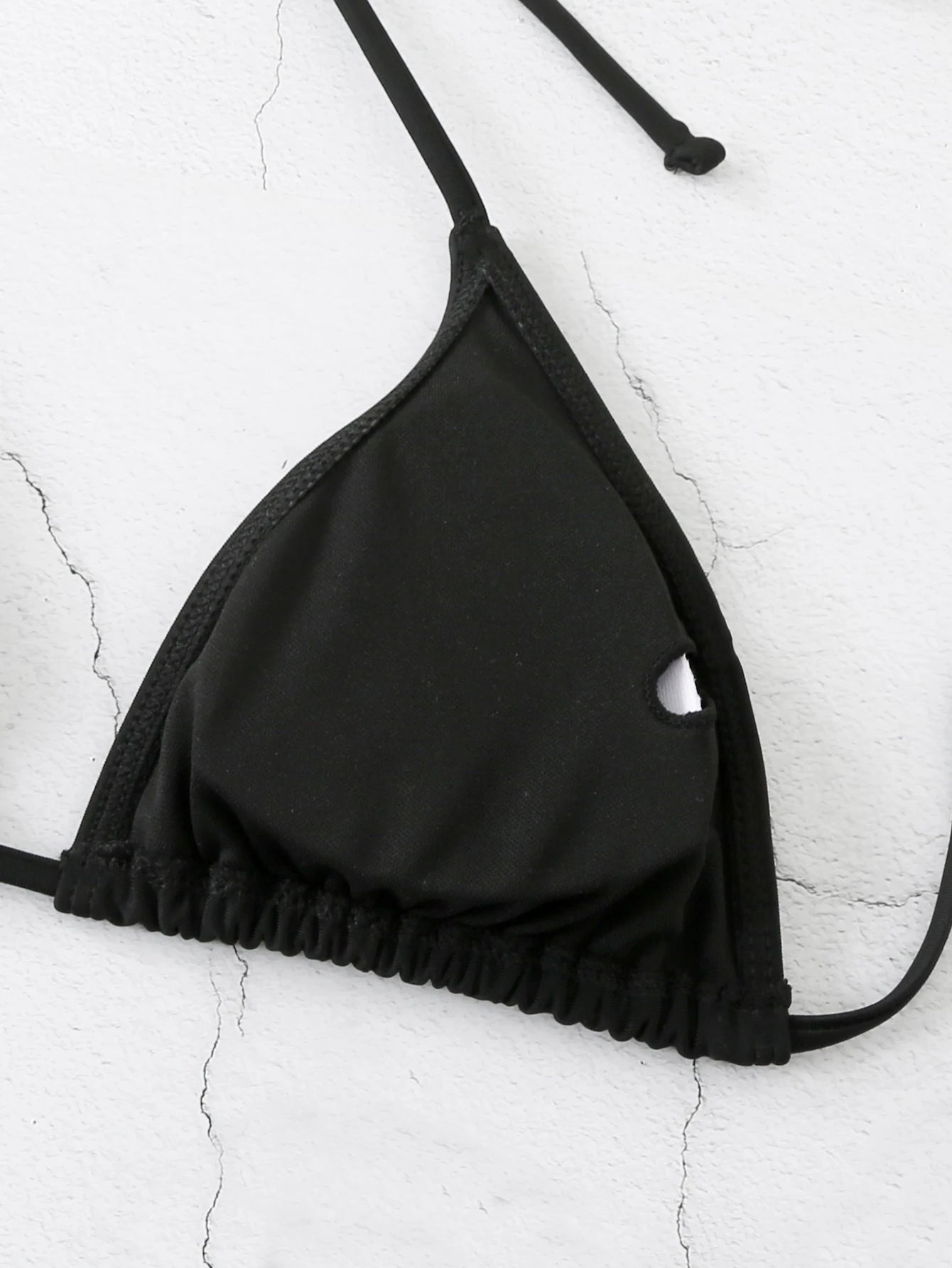 Classic Triangle Bikini with Side-Tie Bottoms