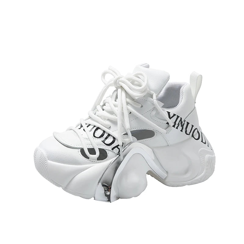 Metallic Arch Platform Sneakers