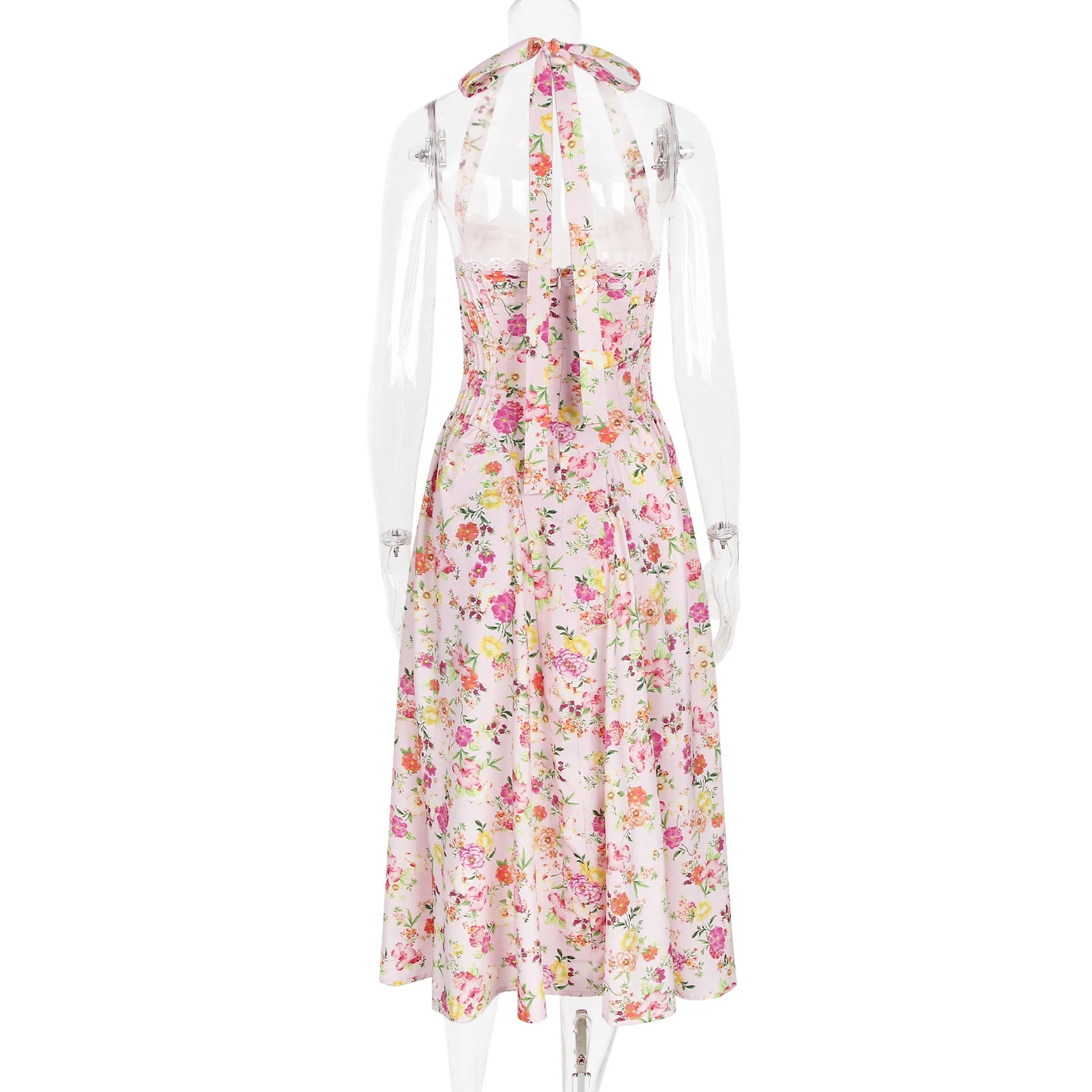Valencia Halter Midi Dress