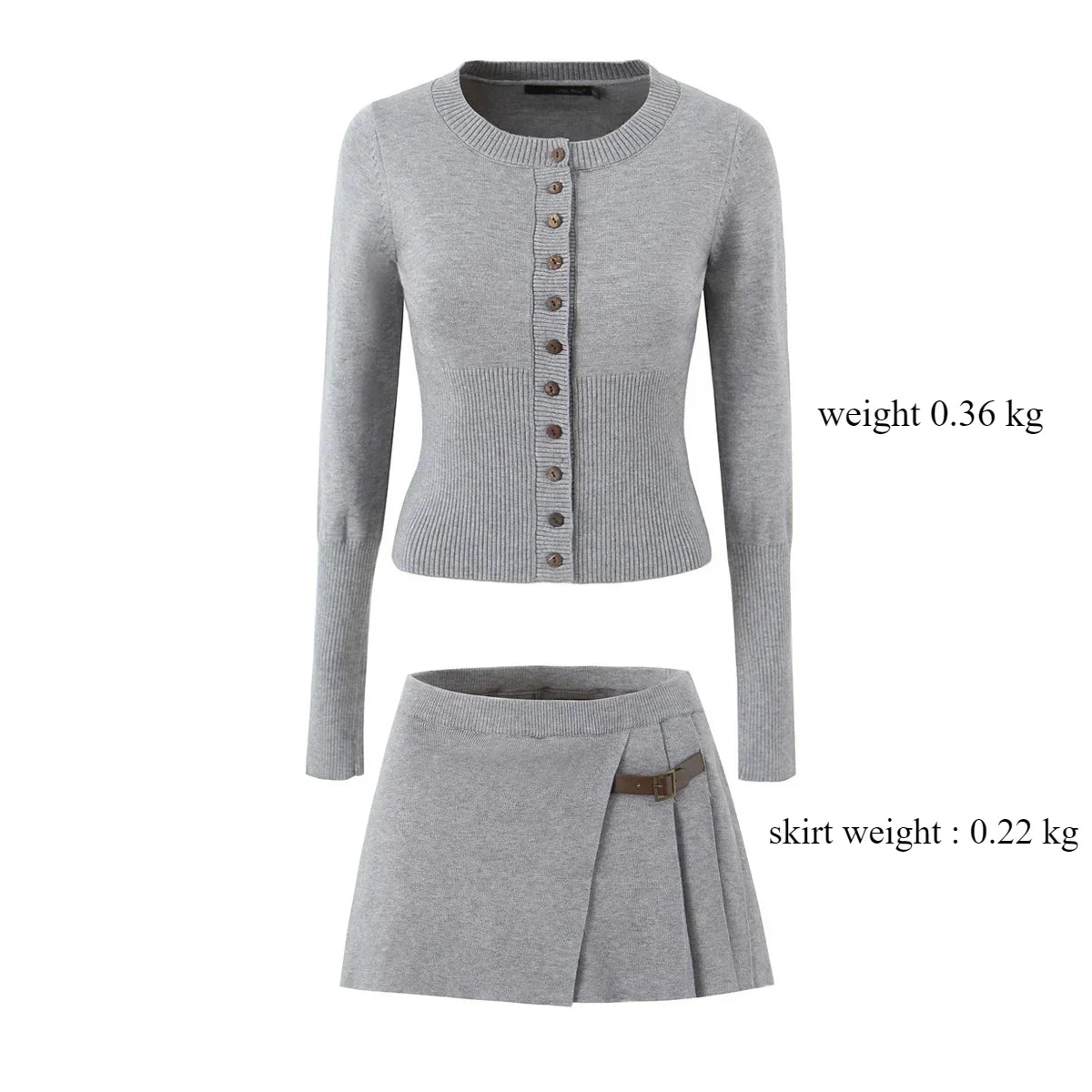 Chic Knit Two-Piece Set