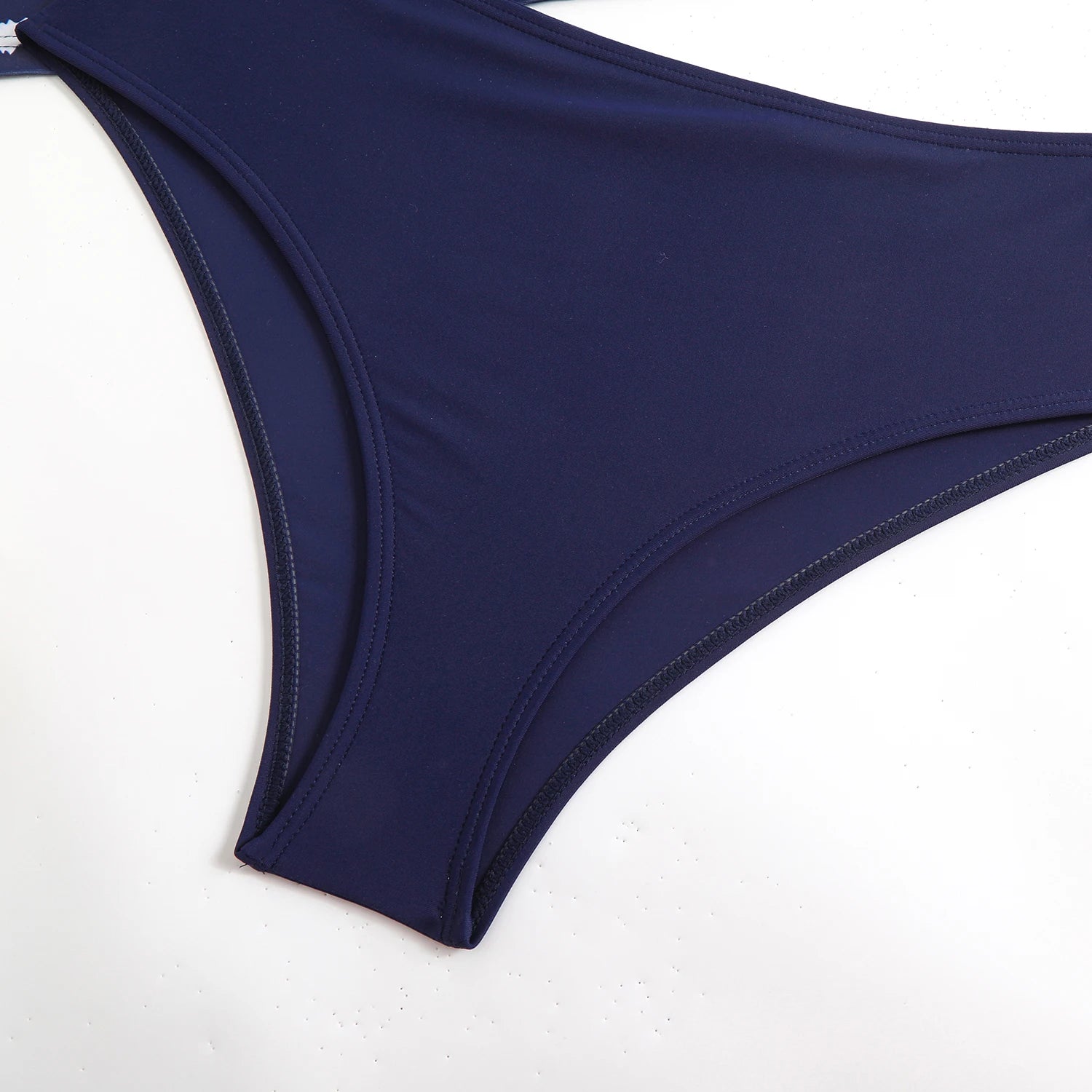 Striped Tankini Set with Mid-Rise Bottoms