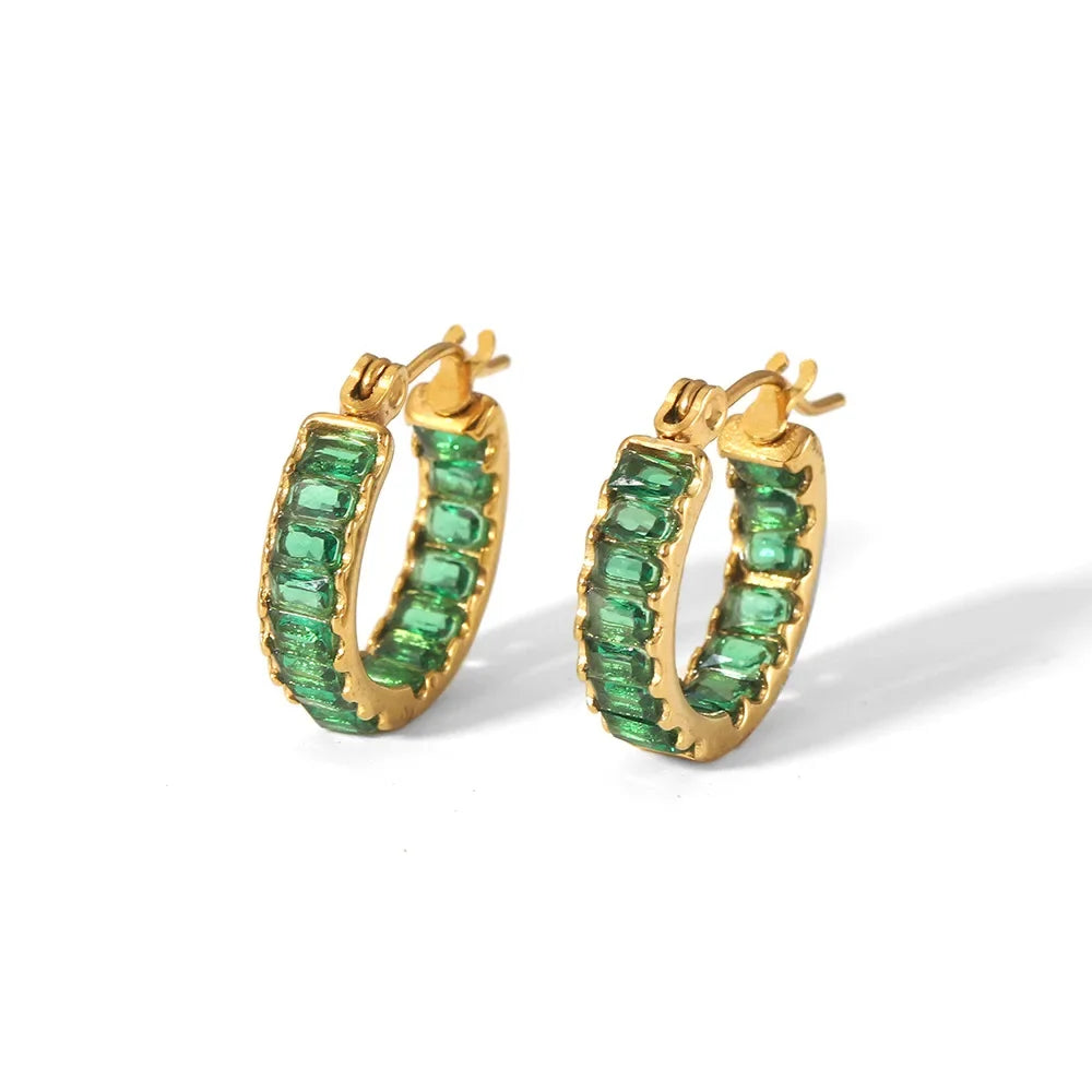 Radiance Hoop Earrings