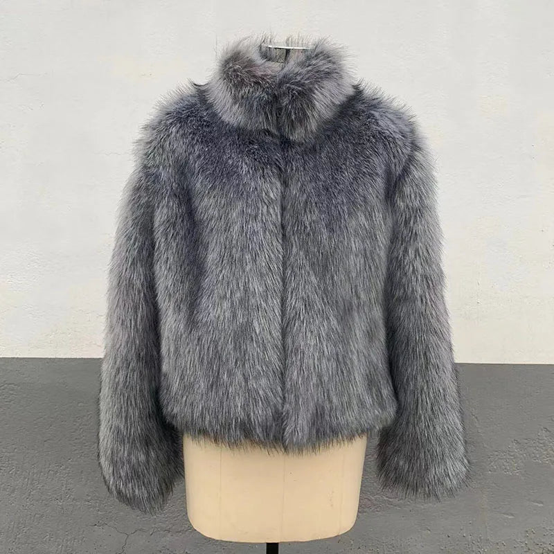Frosted Elegance Coat