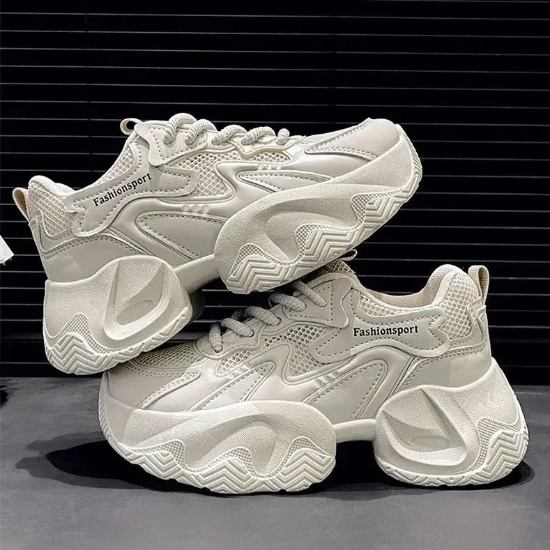 Chunky Wave Sole Sneakers