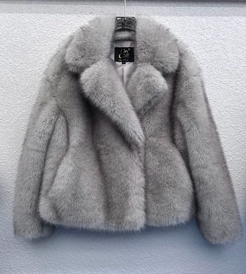 Luxe Harmony Fur Coat