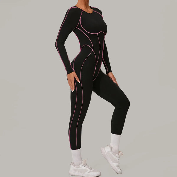 Contour Long Sleeve Jumpsuit