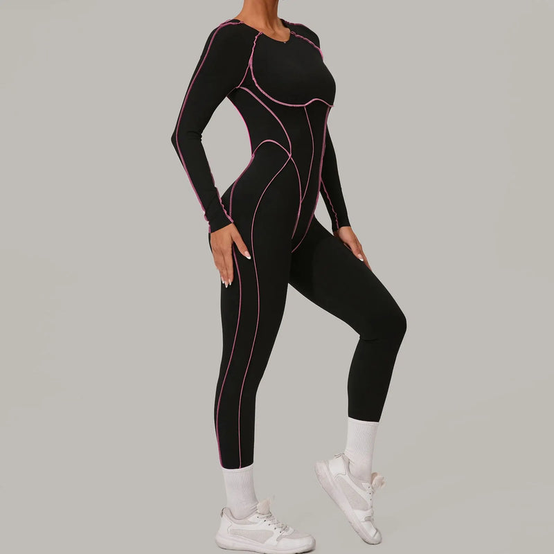 Contour Long Sleeve Jumpsuit