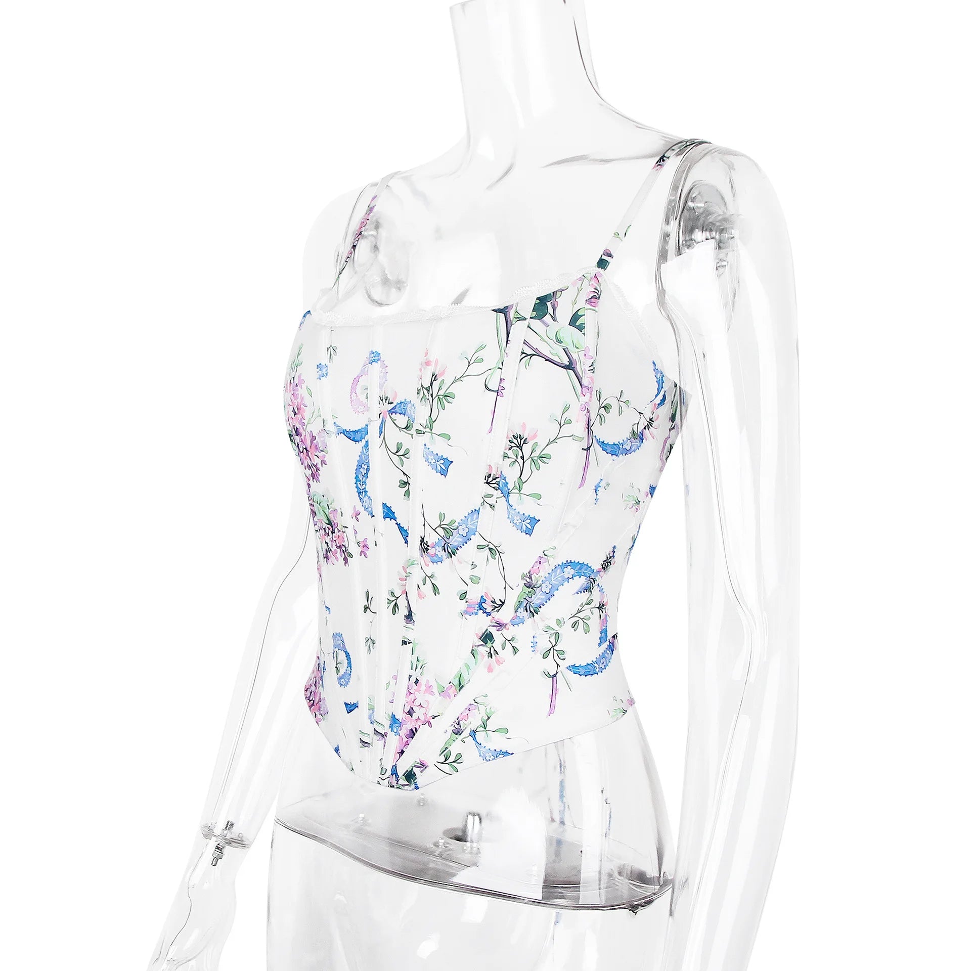 Floral Corset Top