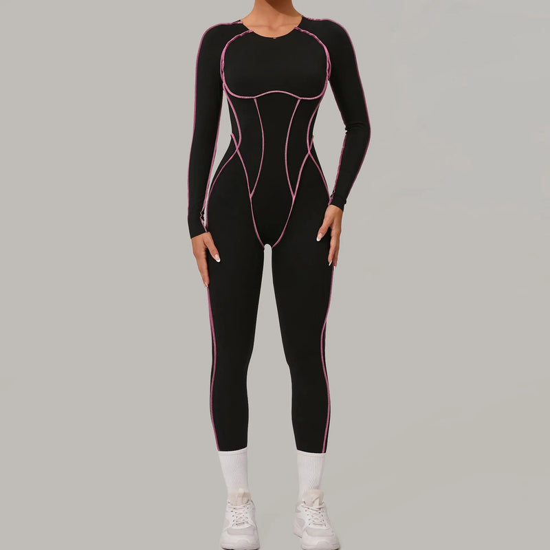 Contour Long Sleeve Jumpsuit