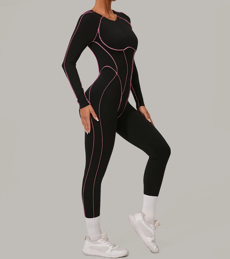 Contour Long Sleeve Jumpsuit