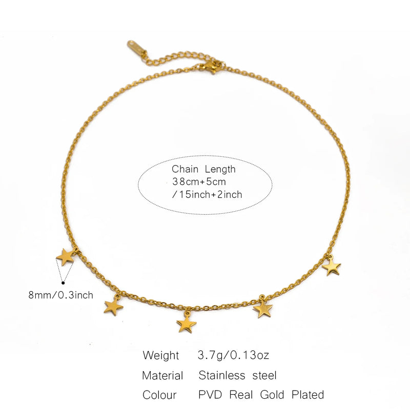 Personalized Star Necklace