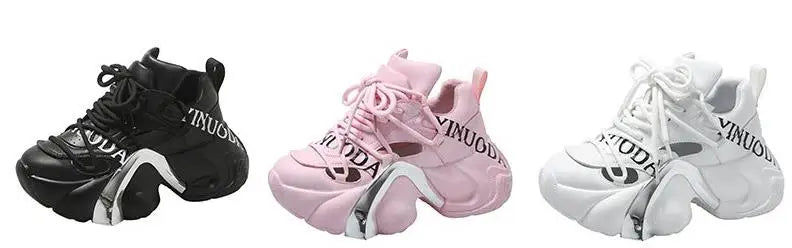 Metallic Arch Platform Sneakers